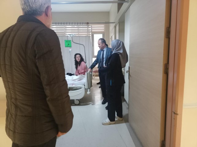 Başkan Kılınç, Hastaları Yalnız Bırakmıyor