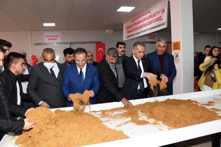 Adıyaman’da Tütün Üretim Tesisi Açılışı