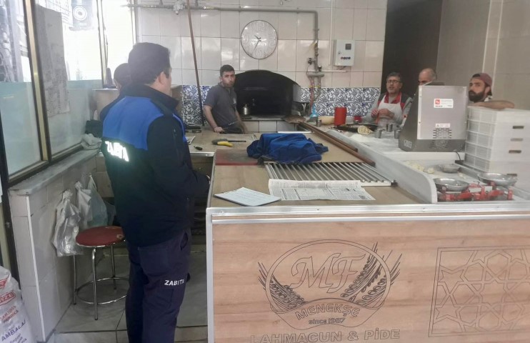 Zabıtadan Fırınlara Yönelik Denetim