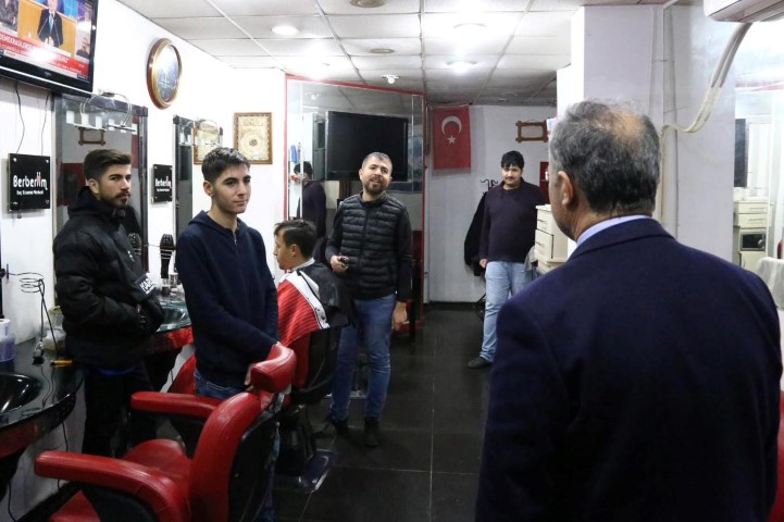 Başkan Kılınç Sanat Sokağı’nda