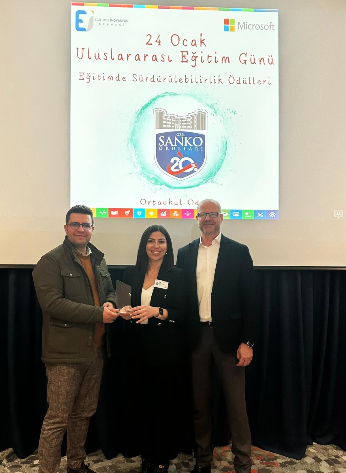 SANKO Okulları Ödüle Değer Görüldü