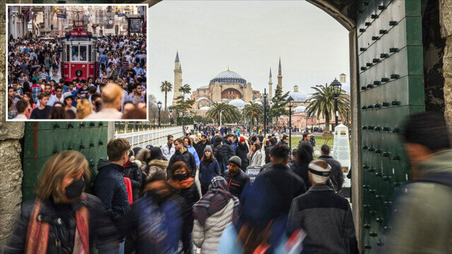 Turist Sayısında Artış Yaşandı 