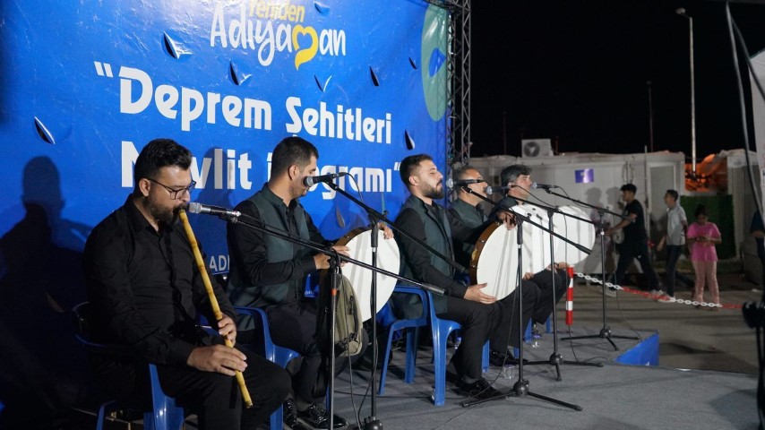 Adıyaman'da Deprem Şehitleri Anıldı