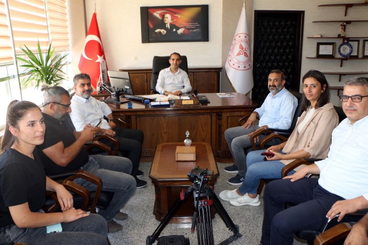 Gözde TV'den Başhekim Şirik'e Ziyaret