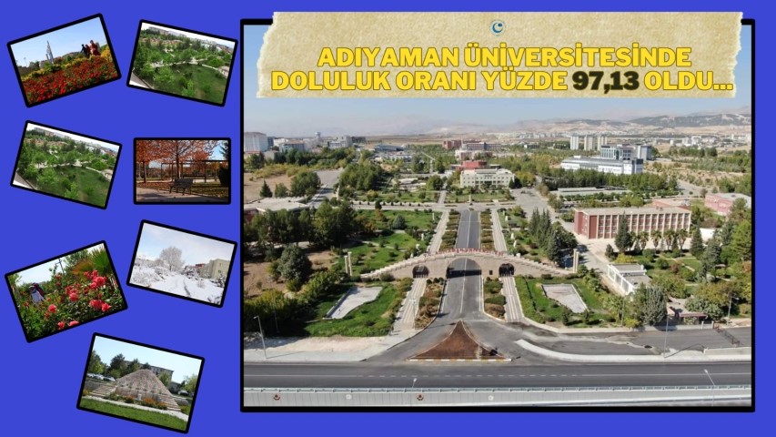 ADYÜ Yüzde 97,13’lük Doluluk Oranına Ulaştı