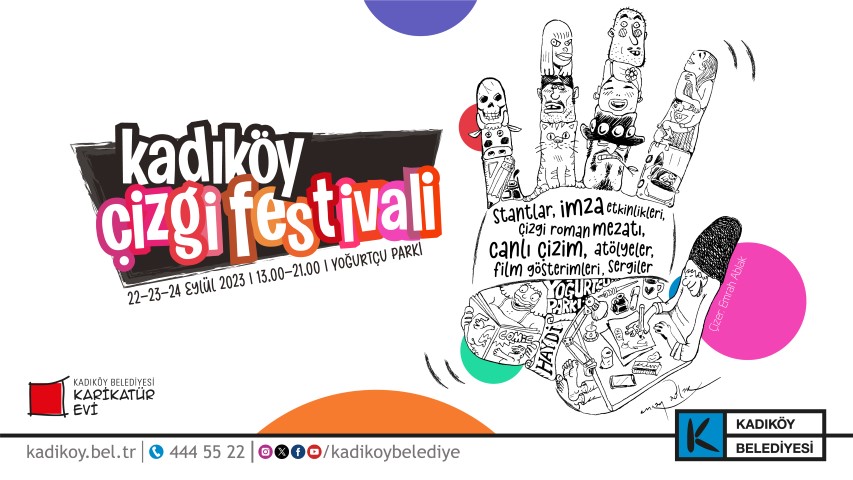 Kadıköy Çizgi Festivali 22 Eylül’de Başlıyor