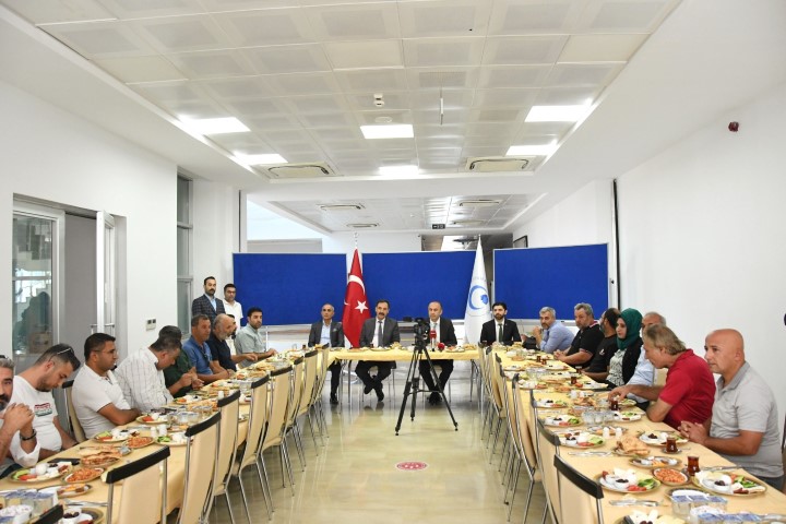 Rektör Kelleş Basın Mensuplarıyla Buluştu