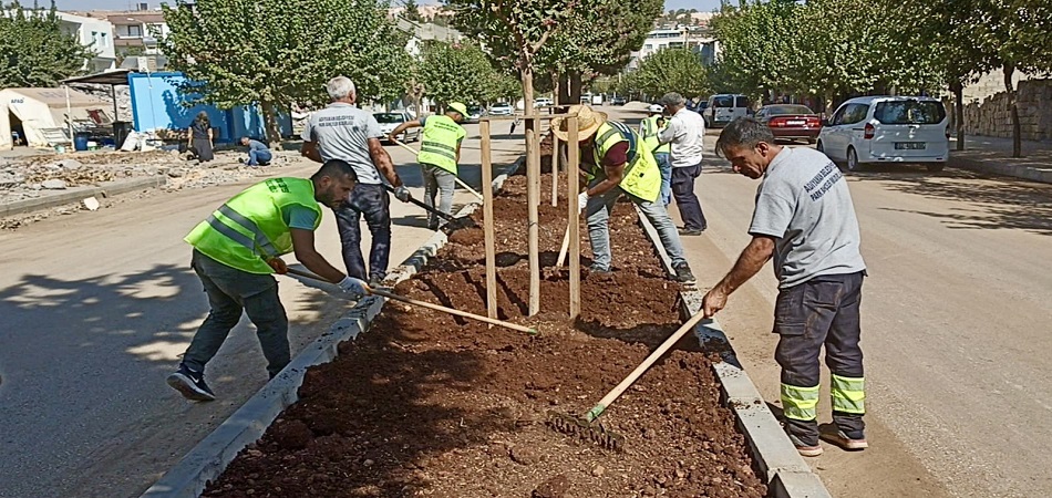 Refüj ve Kavşaklarda Onarım Çalışması