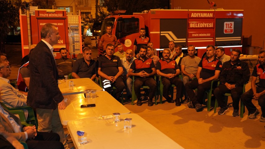 Kılınç, İtfaiyeciler Bir Araya Geldi