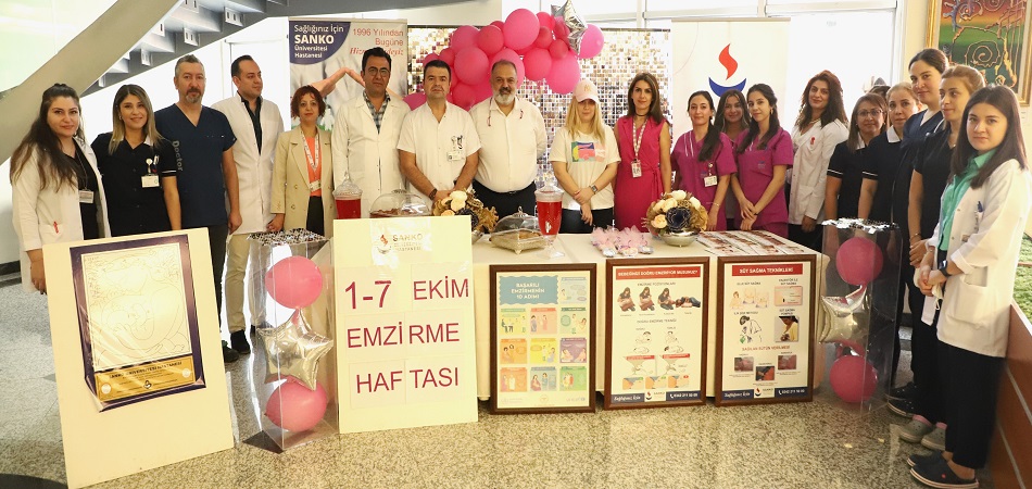 SANKO Hastanesi’nde Emzirme Haftası Etkinliği