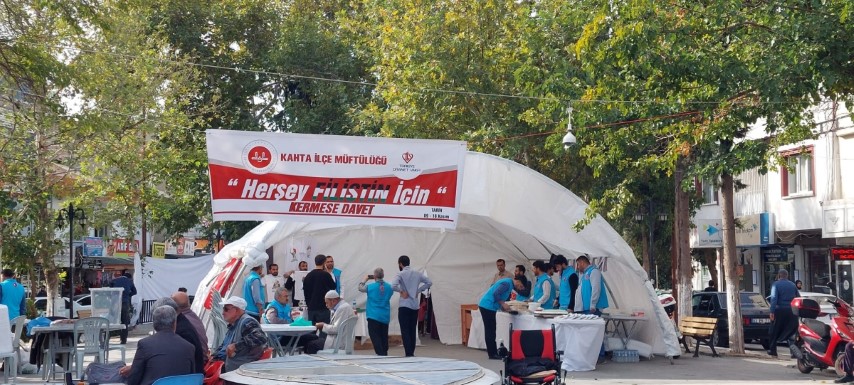 Kahta'da Filistin Yararına Kermes Düzenlendi