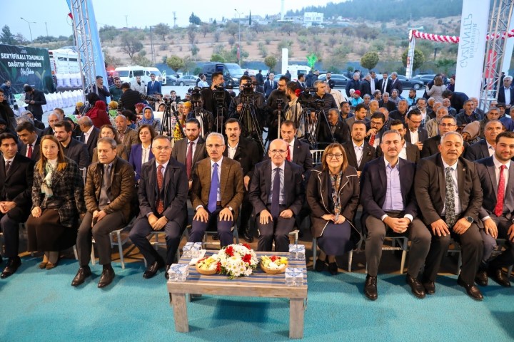 Gaziantep'te Mazot ve Tohum Dağıtımı 