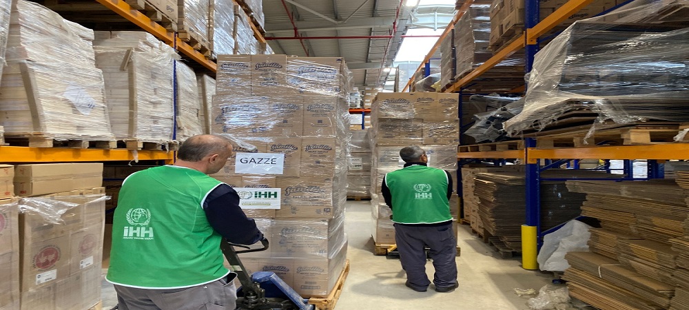 İHH’dan Gazze’ye 8 TIR’lık İnsani Yardım