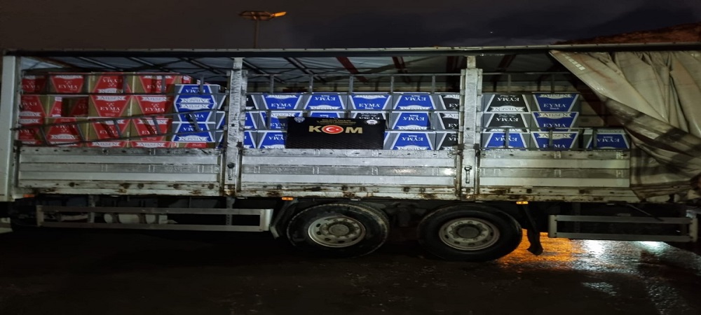 Malatya'da Kaçak Makaron Ele Geçirildi