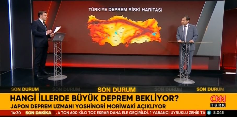 Japon Deprem Uzmanı Moriwaki İl İl Açıkladı