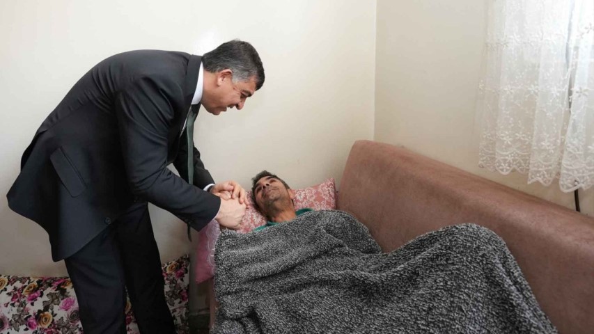 Fadıloğlu’ndan, Engelli Vatandaşlara Ziyaret 