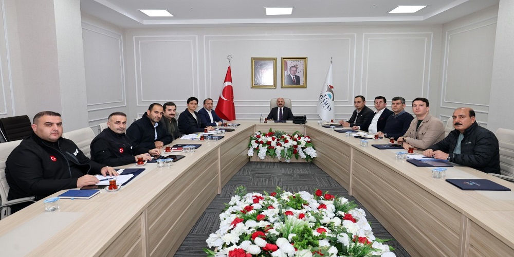 Valilikte Haftalık Değerlendirme Toplantısı
