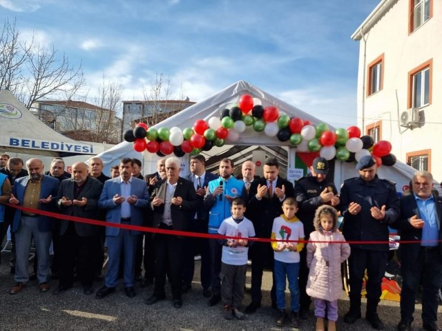 Gölbaşı'nda Filistin'e Destek Kermesi 