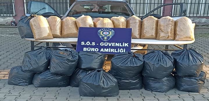 Kıyılmış Tütüne 2 Gözaltı.