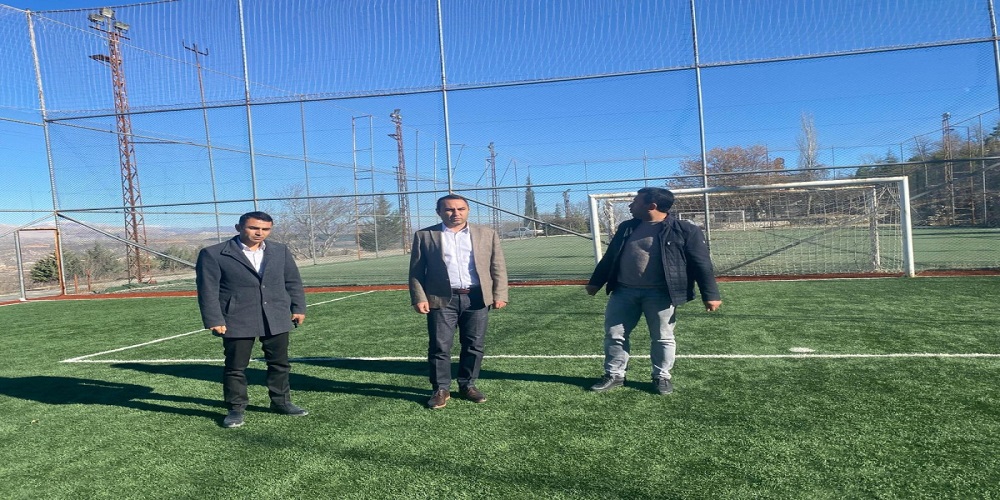 Besni’de Atıl Durumdaki Sahalar Onarılıyor