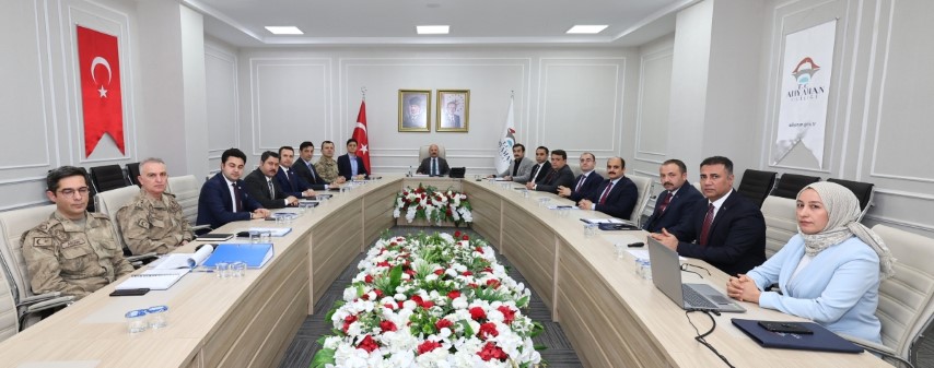 Adıyaman'da 'Seçim Güvenliği' Toplantısı