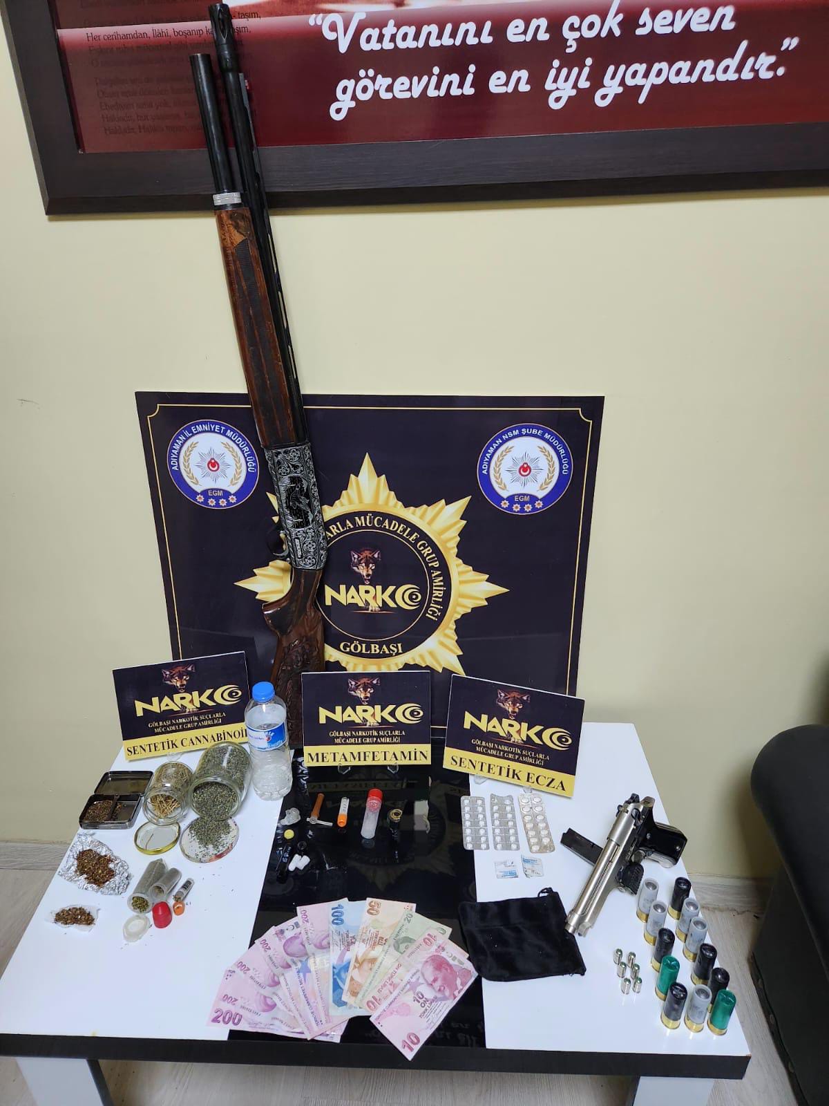 Adıyaman'da Uyuşturucuya 1 Tutuklama