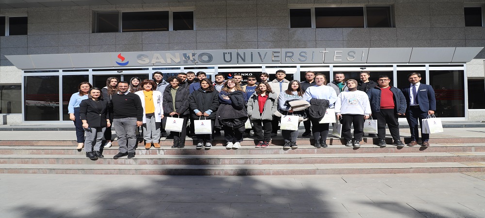 Liselilerden SANKO Üniversitesi’ne Ziyaret