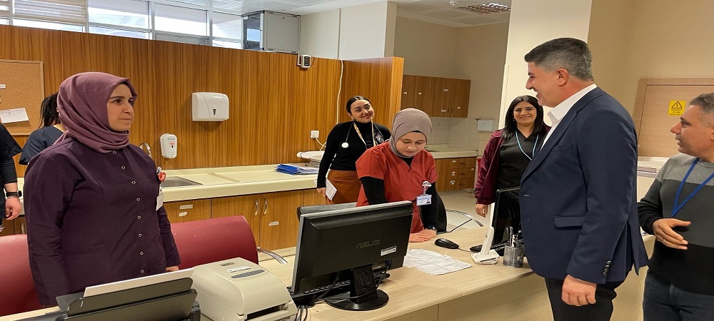 Şan'dan Sağlık Kurumlarına Ziyaret