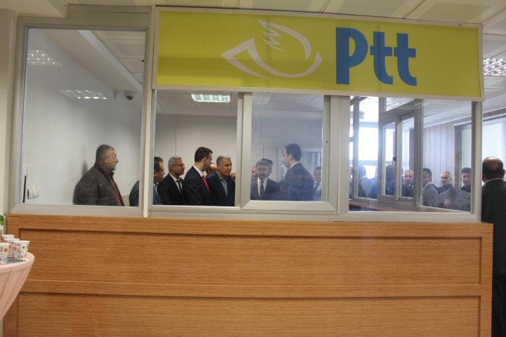 Adalet Sarayı’nda İlk Defa PTT Şubesi Açıldı