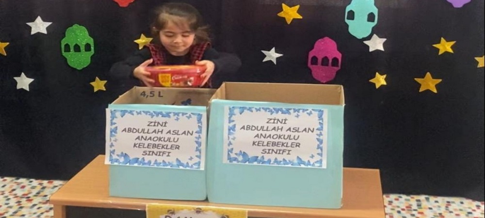 Miniklerden “Ramazan Kolisi” Kampanyası