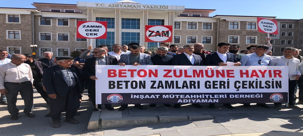 Hazır Beton Fiyatlarındaki Artışa Protesto