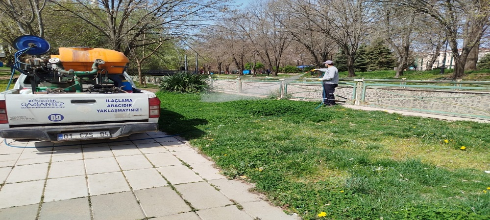 Gaziantep'te İlaçlama Çalışmaları