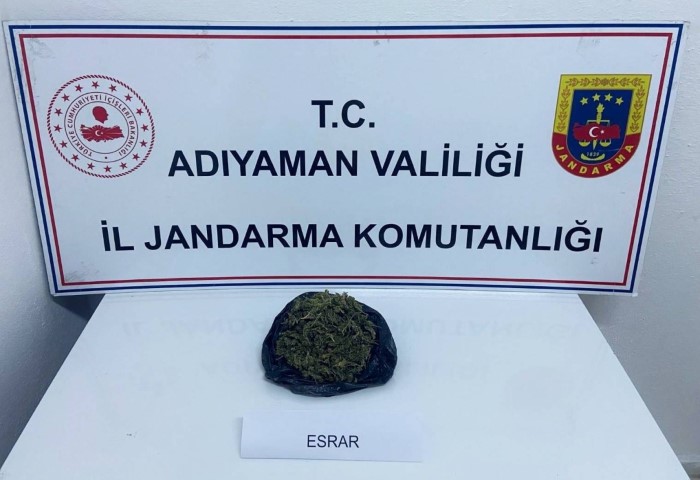 Adıyaman’da Uyuşturucuya 1 Gözaltı