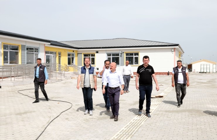 Vali Varol Çocuklarla Çalışmaları İnceledi