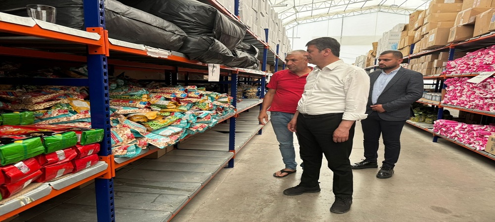 Başkan Tutdere Sosyal Marketleri İnceledi