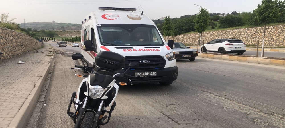 Köpeğe Çarpmamak İçin Motosikleti Devirdi